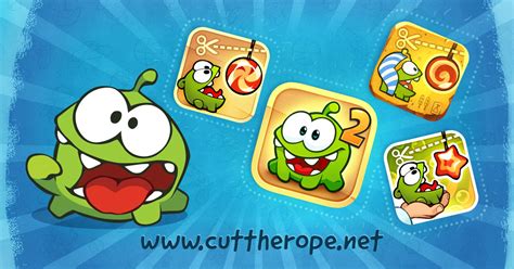Cut the Rope games, Om Nom and Nommies Official Website.